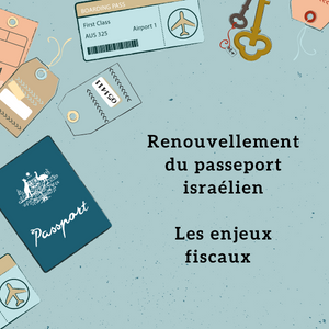 Refus de renouvellement du passeport israélien